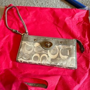Coach wristlet